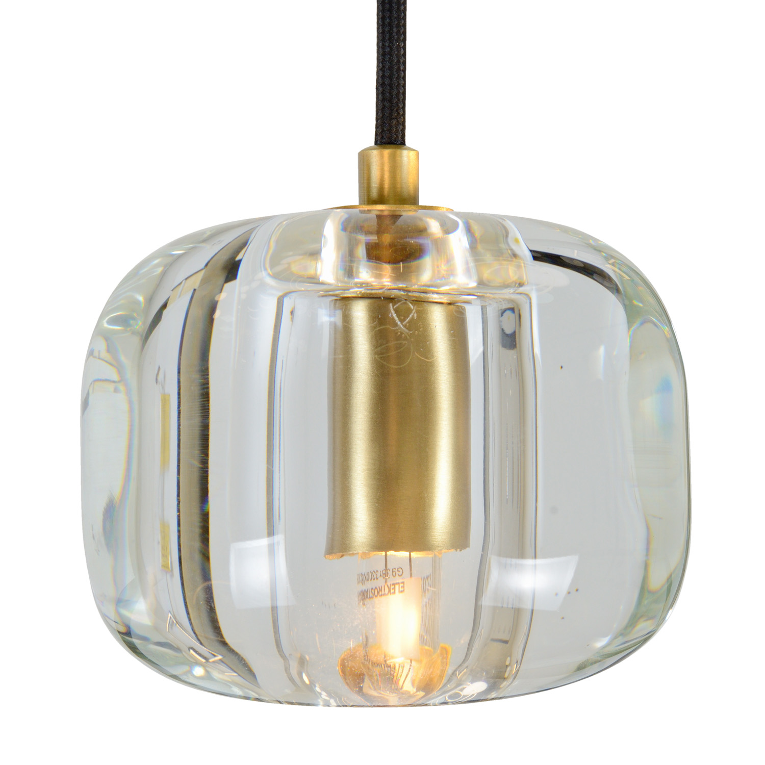 Подвесной светильник Belfast Pansy 6214-1 BR CL_BF