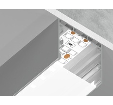 Алюминиевый профиль накладной/подвесной Profile System для ленты до 26мм Ambrella Light ILLUMINATION GP2550AL_AMB