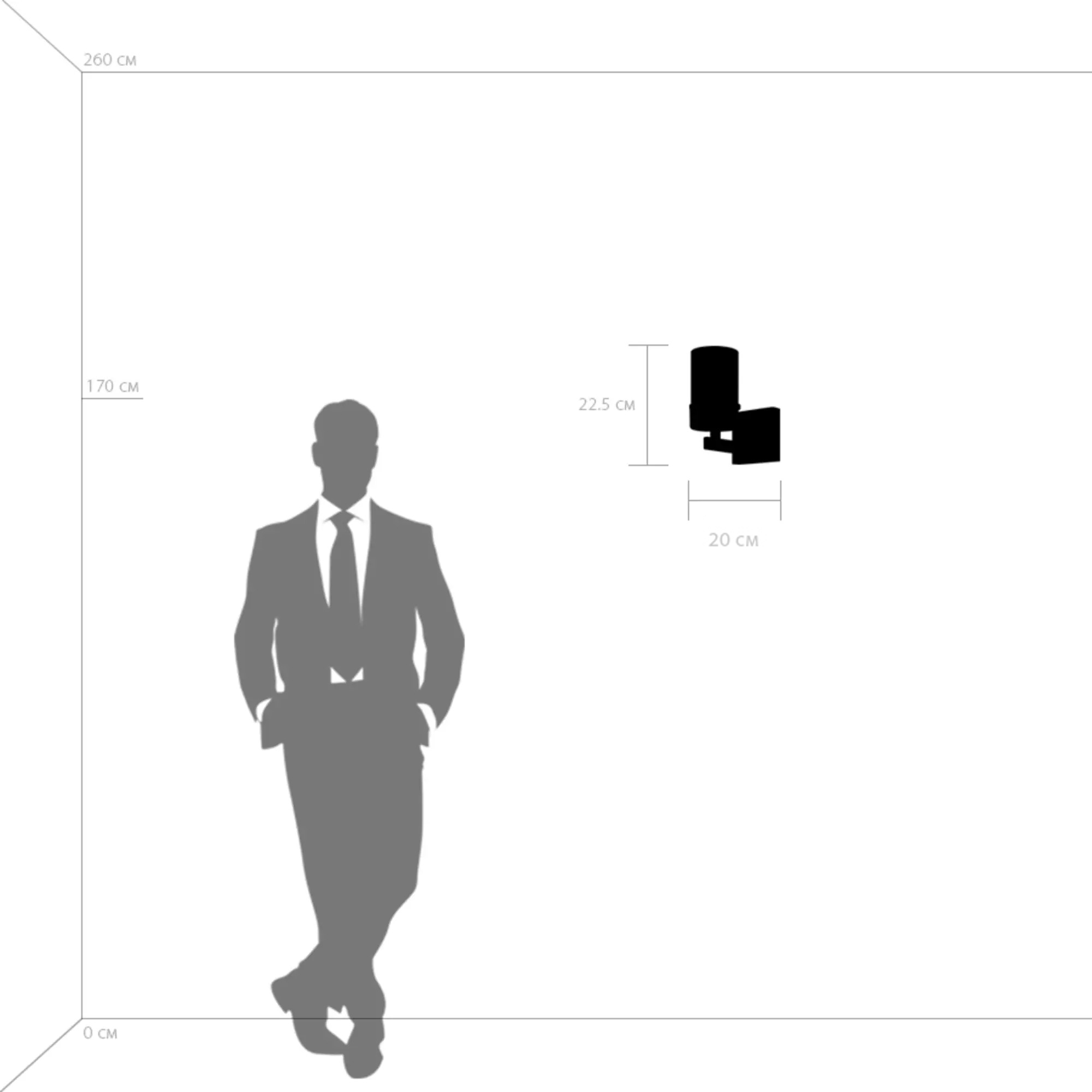 Бра LightStar CERO 731617_LS