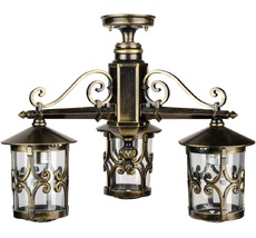 Потолочный светильник уличный IP44 Oasis Light f15870A/3 Gb_OL