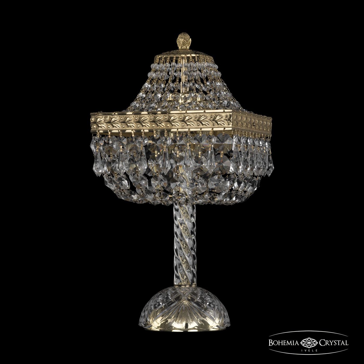 

Настольная лампа Bohemia Ivele 19012L4/H/20IV G, 19012L4/H/20IV G
