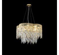Подвесная люстра Crystal Lux ABRIL SP12 GOLD_CR