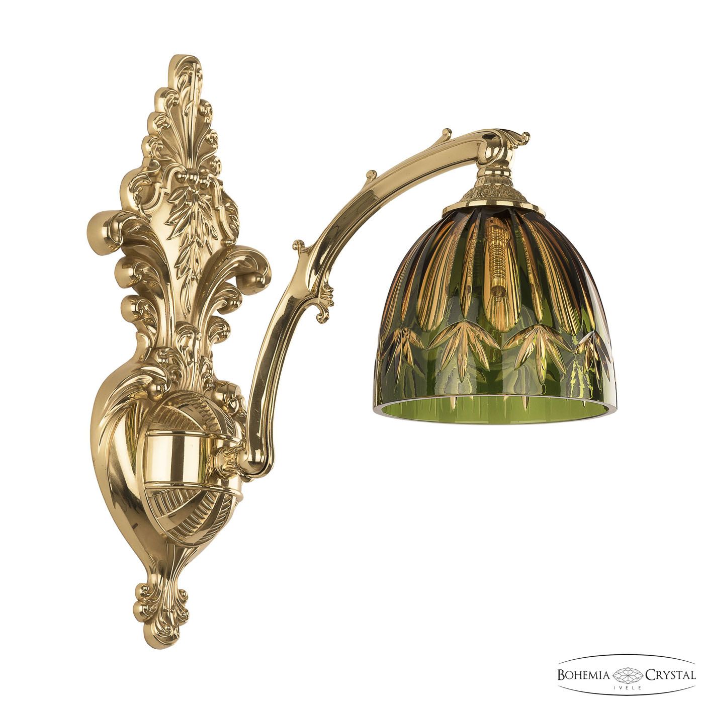 

Бра Bohemia Ivele 7211B15/1/210 G P1 D Amber-Green/H-1I, 7211B15/1/210 G P1 D Amber-Green/H-1I