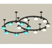 Подвесная люстра Ambrella light Techno Ring с композитным хрусталем Traditional DIY XR92221210_AMB