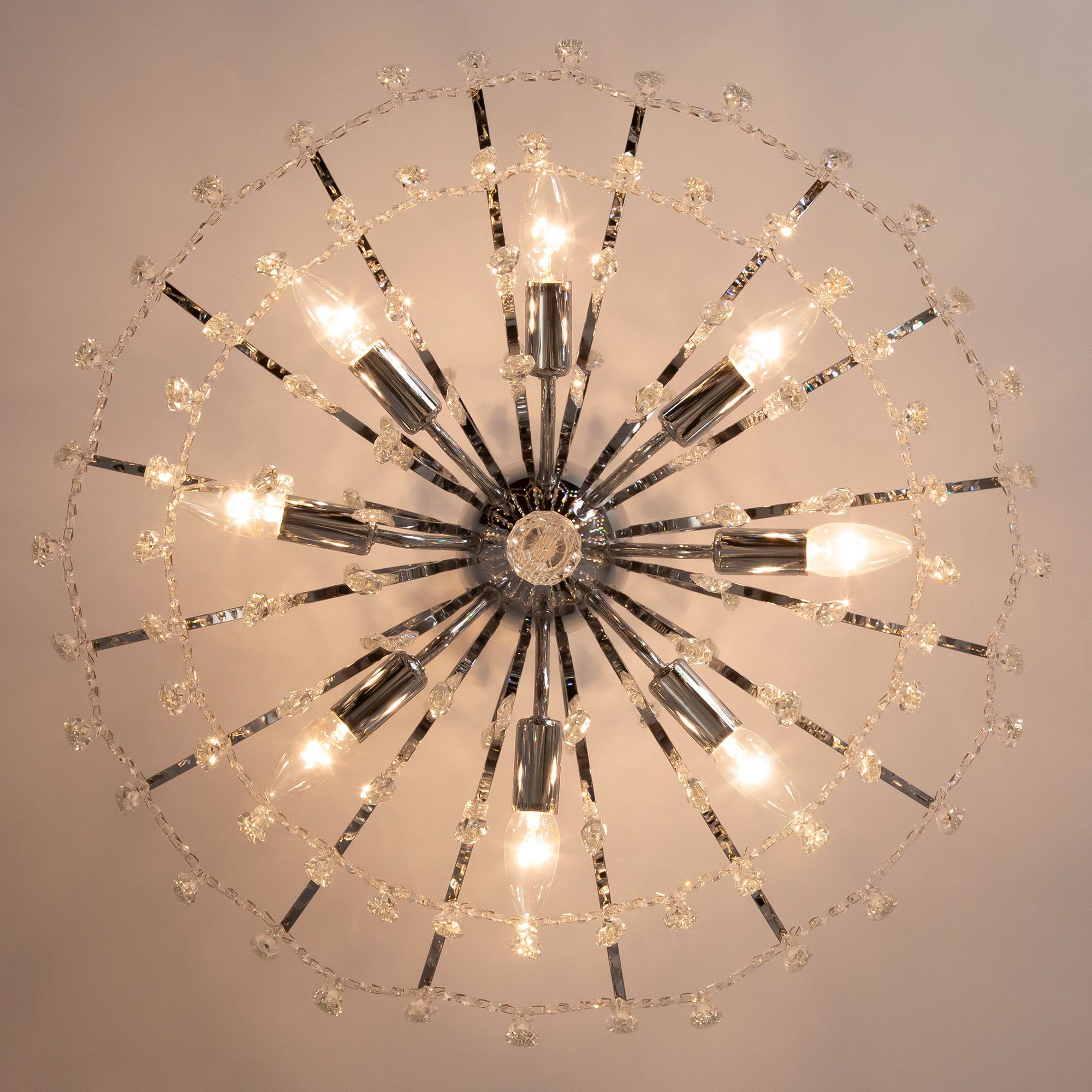 Потолочная люстра CitiLux Селена Хром CL302180