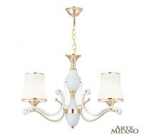 Подвесная люстра Arte Milano Florentina 303987/3 Wh/Gd
