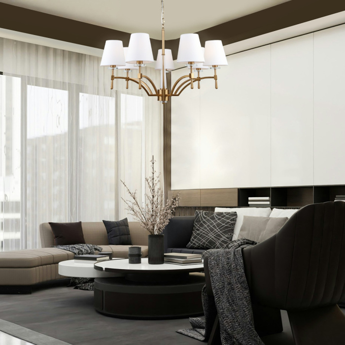 Подвесная люстра на цепи Escada 10163/7PL_ESC