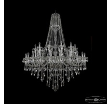Хрустальная люстра Bohemia Ivele 1415/24+12+6/530/h-187 Ni_BI