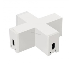 Коннектор крестовой NEO-CLIP-38-CON-X-WH 028938_ARL