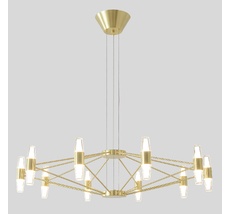 Подвесная люстра Crystal Lux DOROTEA DOROTEA SP10 GOLD_CR