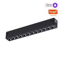 Трековый светодиодный светильник диммир. со сменой цв.температуры, пульт ДУ/Tuya Smart Life NOVOTECH VECTOR 359931