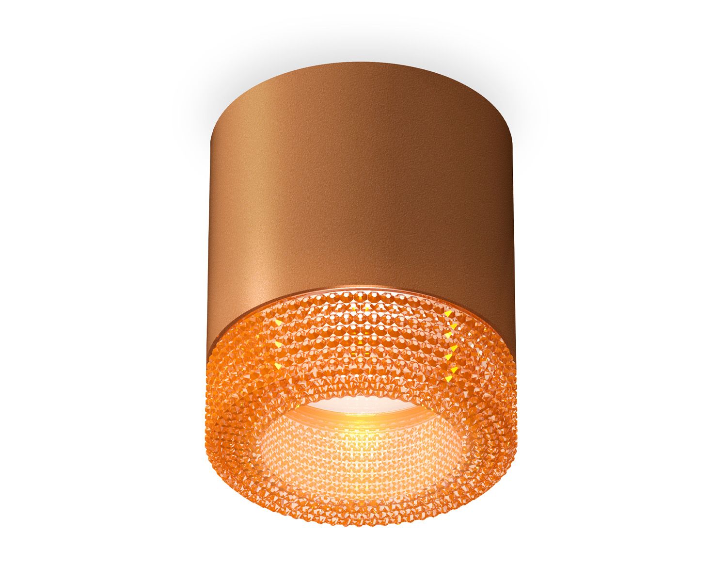 Комплект накладного светильника Ambrella light с композитным хрусталем Techno XS7404031_AMB