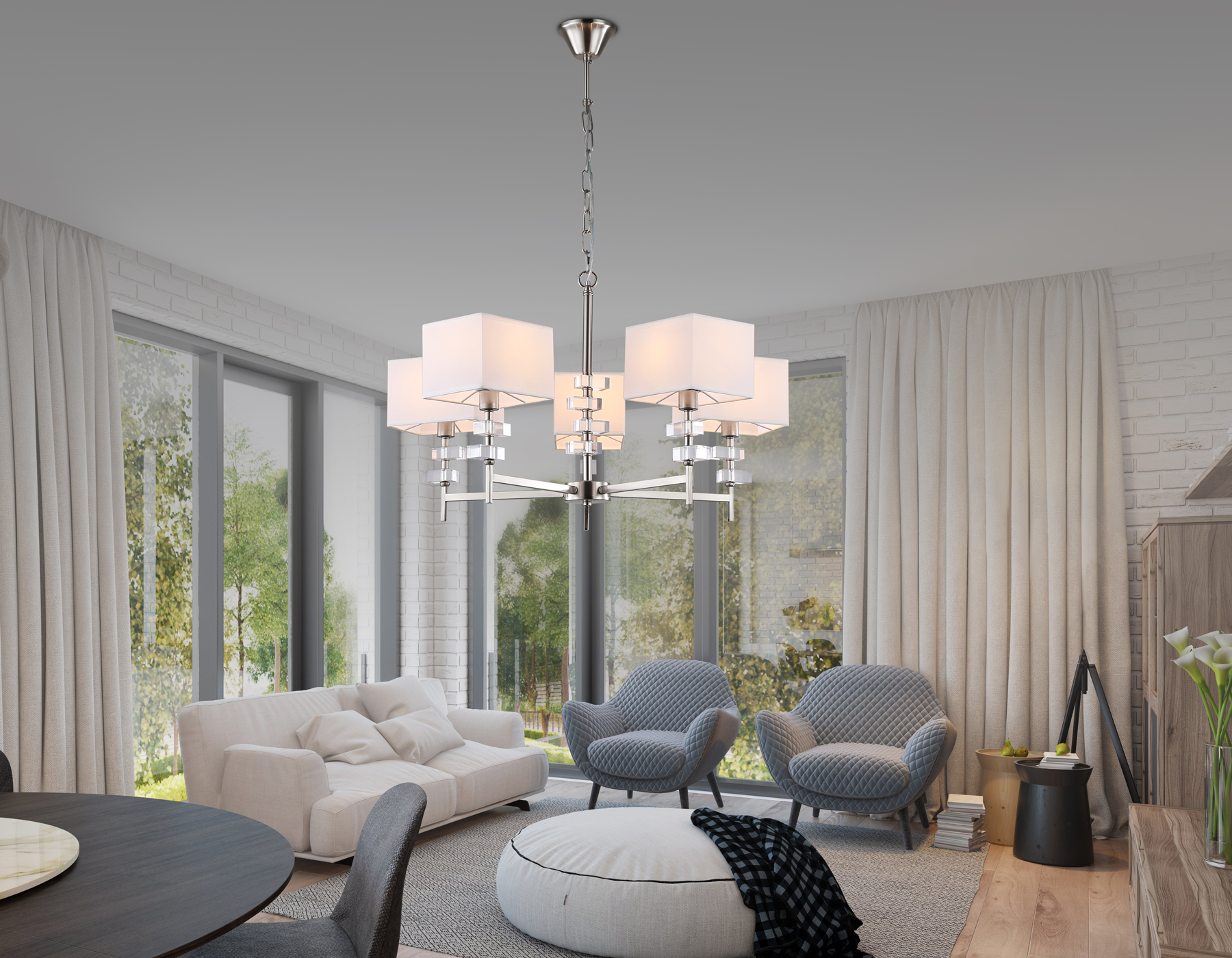 Подвесная люстра Ambrella Light HIGH LIGHT Classic LH71321_AMB