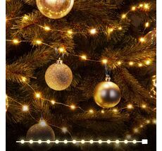 Гирлянда нить роса теплый белый 10М IP20 Eurosvet 400-009 a060413_EU