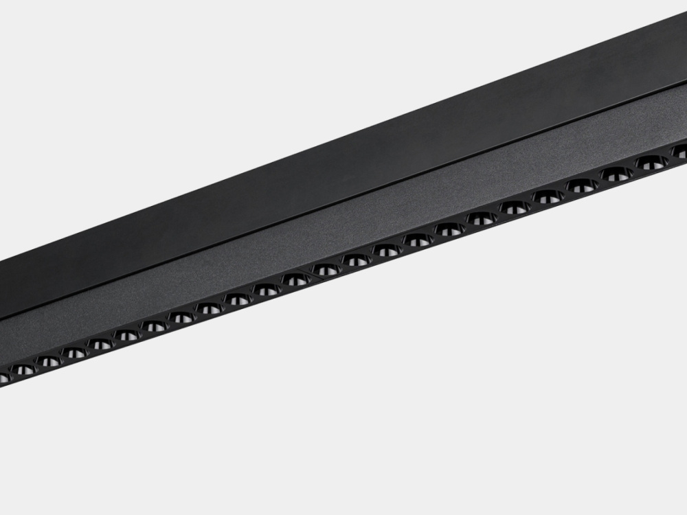 Трековый светильник светодиодный, магнитный, черный, 18Вт, 48V IP20 4000К Lumker SY-LINK-435-BL-18-NW_SW