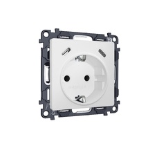 Комплект механизма электрической розетки 2USB С+C 20W с/з на винтовых зажимах 16A-250V ALFA QUANT (AP1305, VM165) Ambrella Volt MA130510_AMB