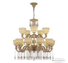 Хрустальная люстра Bohemia Ivele AL79101/10+5/250/2D A WMG P1 U Wave_BI