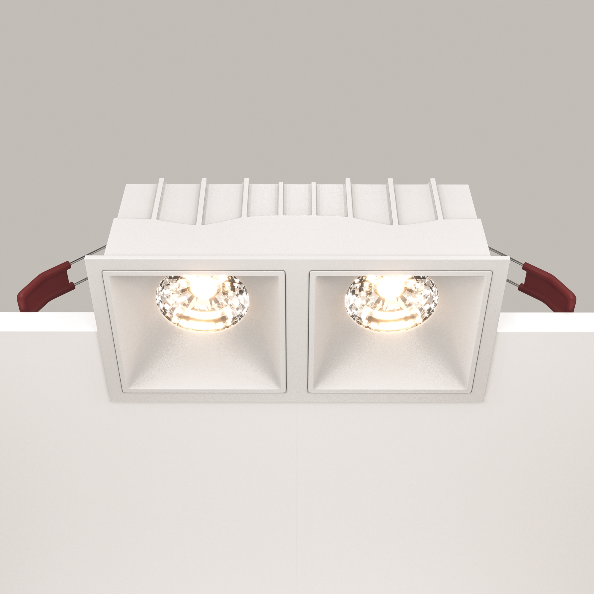 Встраиваемый светильник Maytoni Technical Alfa LED DL043-02-15W3K-SQ-W_MY