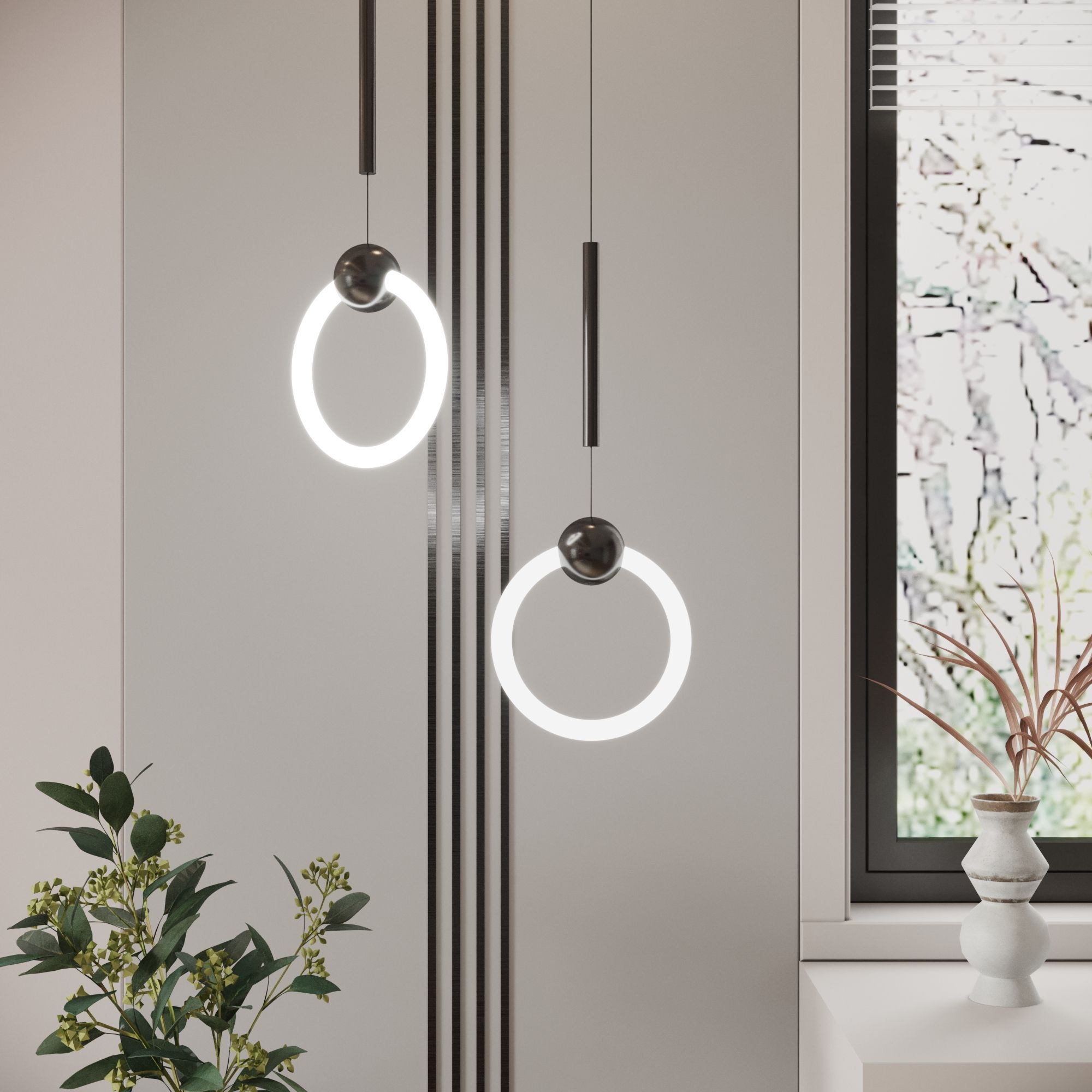 Подвесной светильник Eurosvet светодиодный Rim a055382_EU