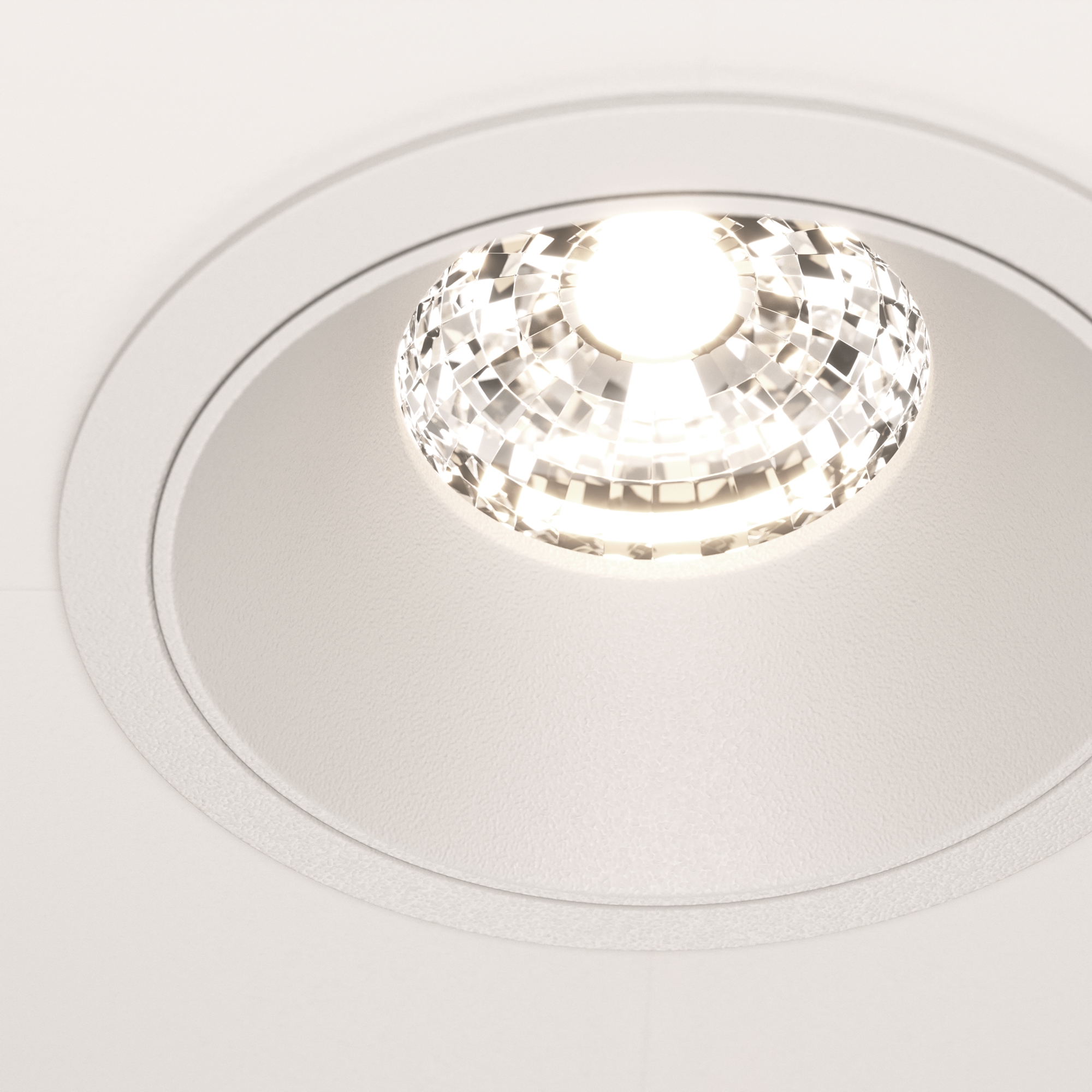 Встраиваемый светильник Maytoni Technical Alfa LED DL043-01-15W4K-RD-W_MY