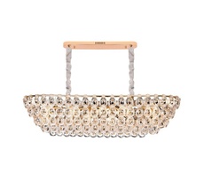 Подвесная люстра Newport 5259+9/S gold_NP