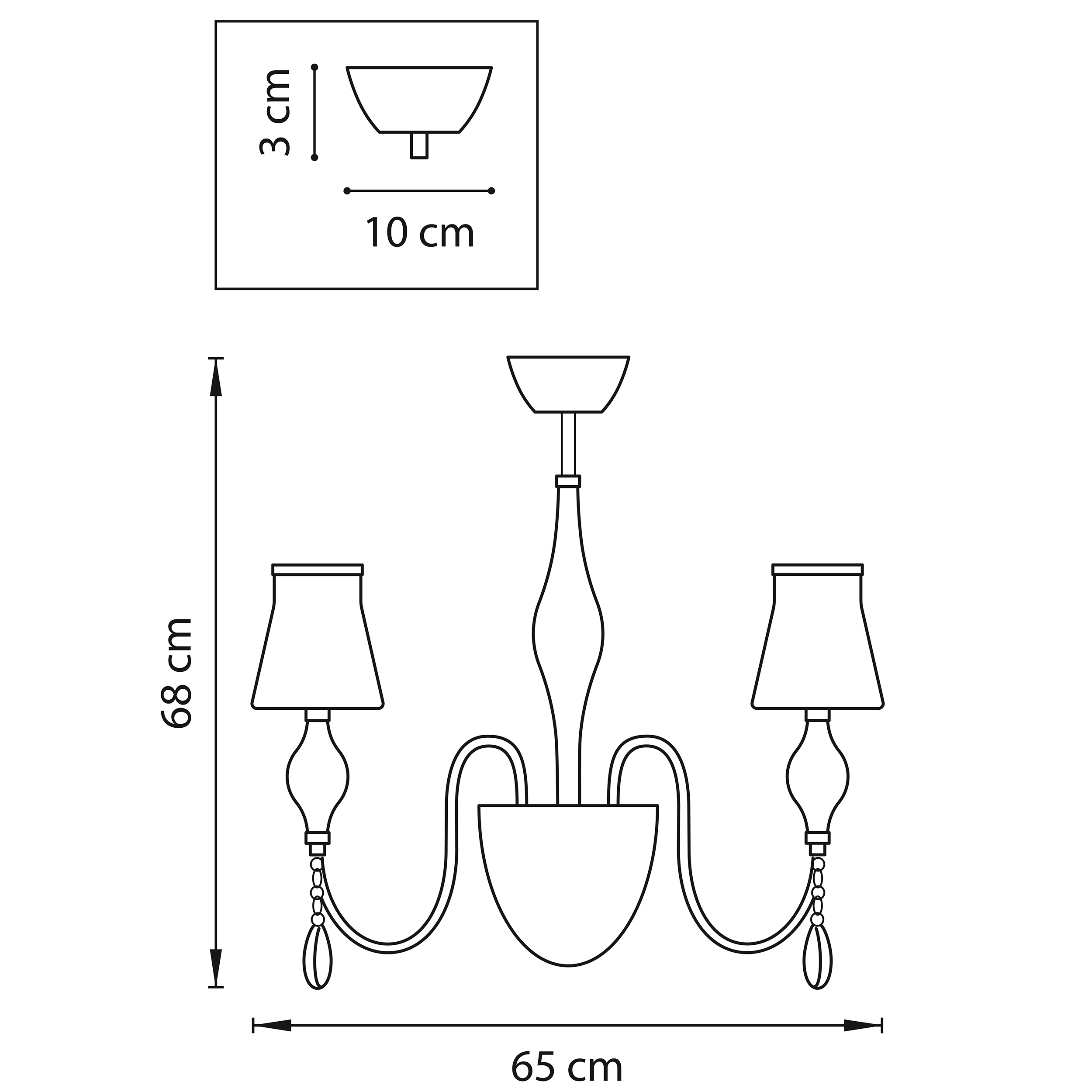 Подвесная люстра LightStar Escica 806050_LS