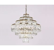 Подвесная люстра NewPort 10125+6/C gold_NP