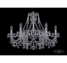 Хрустальная люстра Bohemia Ivele 1409/6/240 Ni_BI
