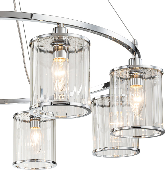 Подвесная люстра (13022/8P Chrome) Indigo V000408