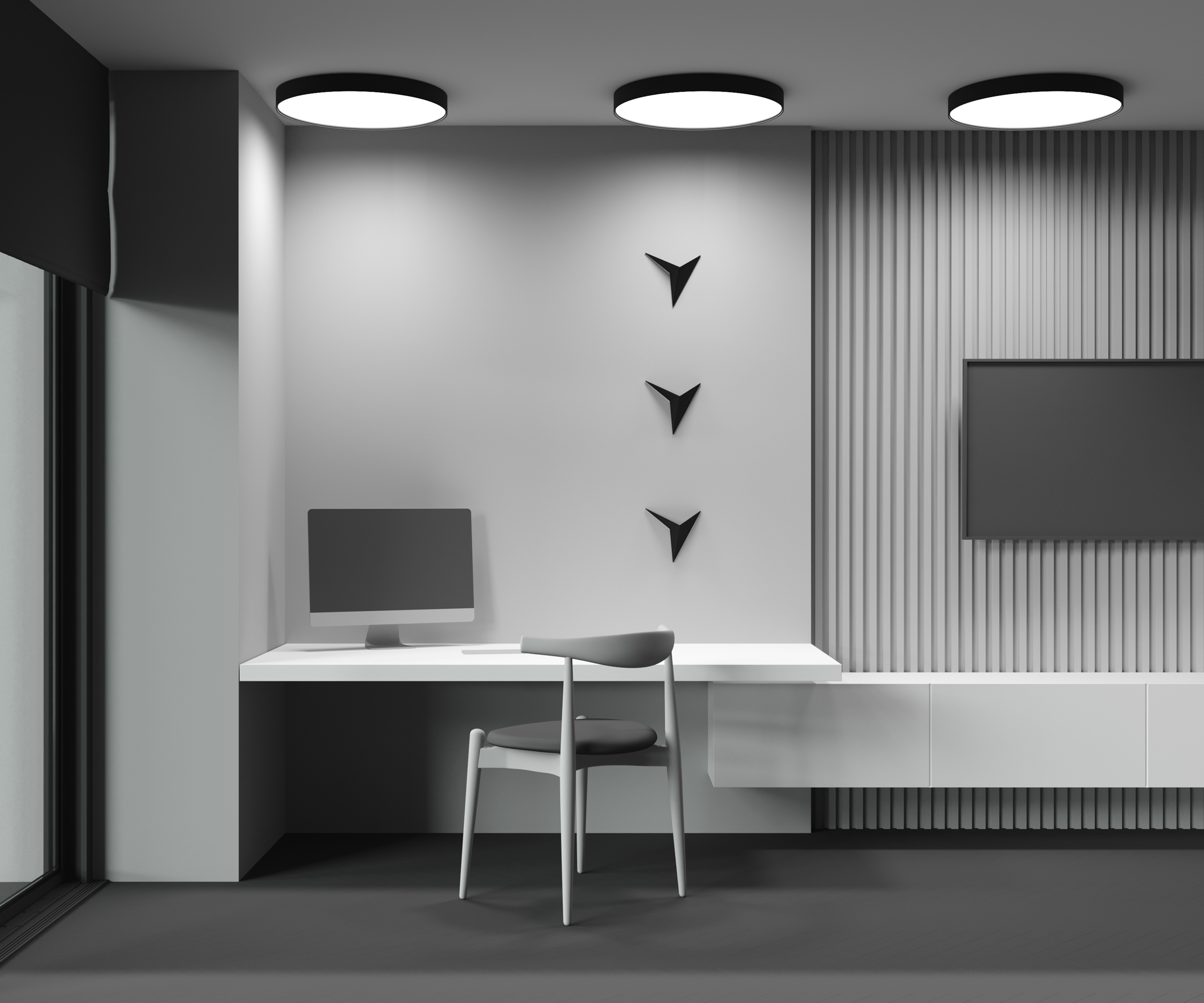 Потолочный светильник Maytoni Zon C032CL-90W3K-RD-B_MY