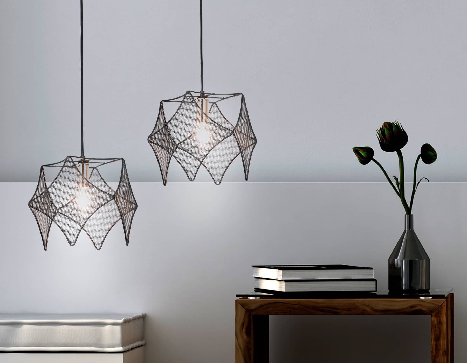 Подвесной светильник Ambrella light в стиле лофт TRADITIONAL TR8421_AMB