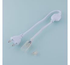 Сетевой шнур для одностороннего светодиодного гибкого неона 220V 2835 SSH-1 a040604_ES