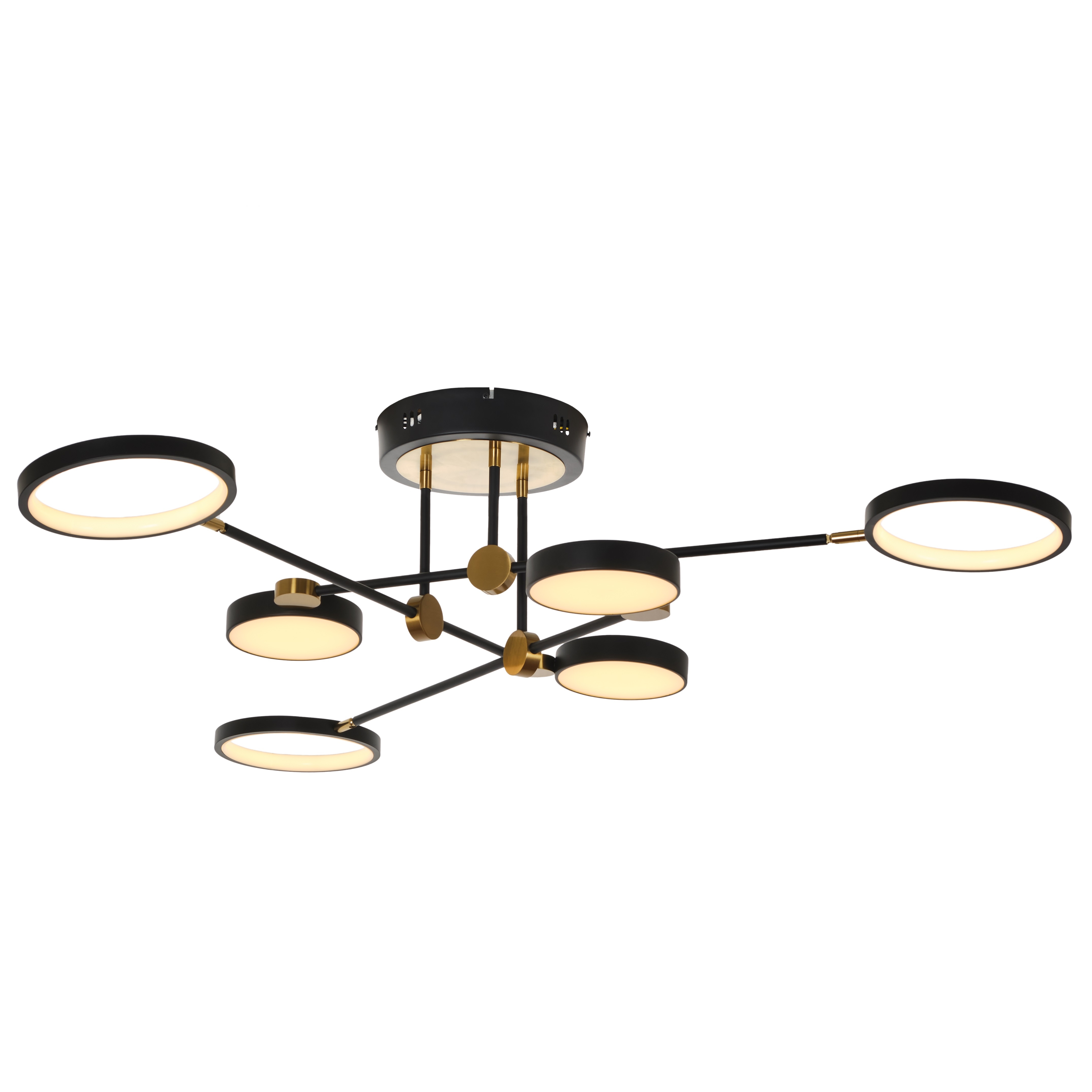 Потолочная люстра на штанге MyFar Mandy MR1230-6CL