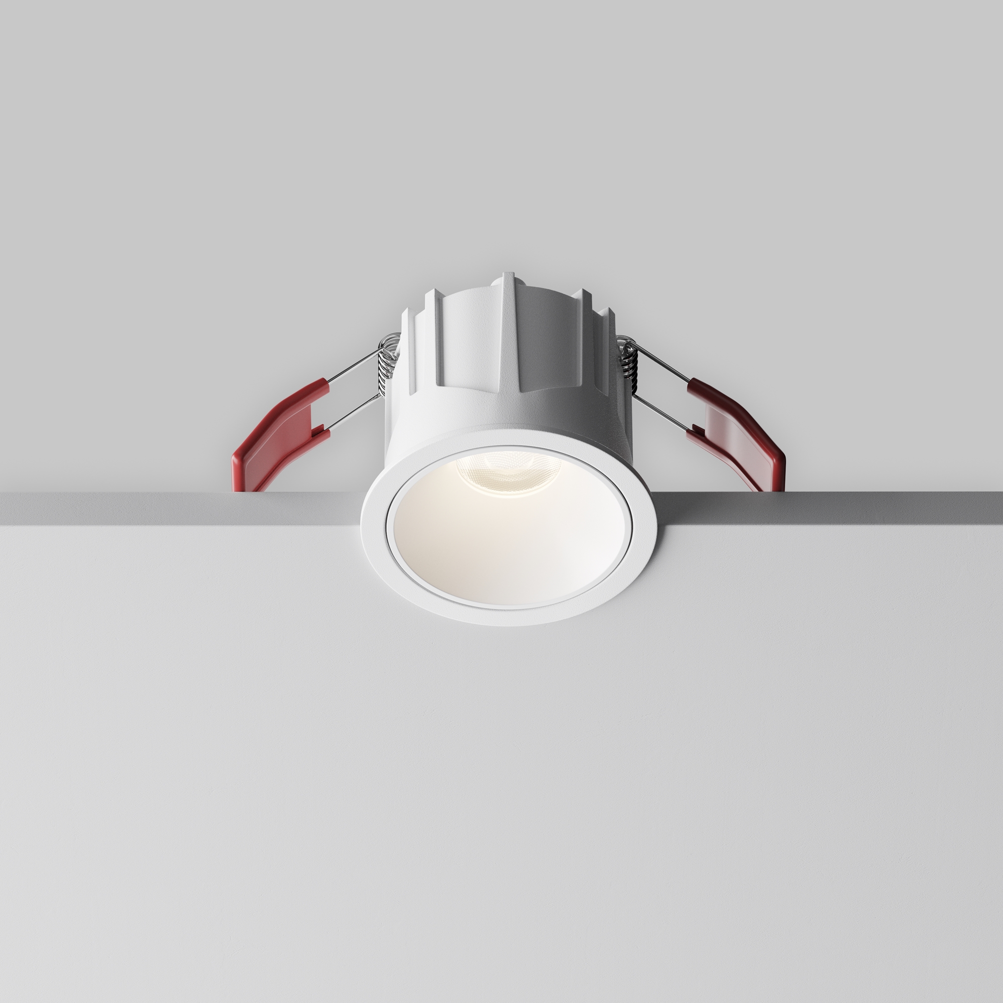 Встраиваемый светильник Maytoni Alfa LED DL043-01-10W4K-RD-W-1_MY
