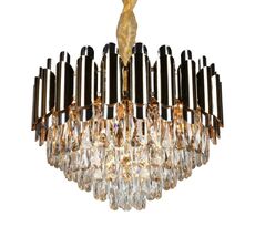 Подвесная люстра хрустальная Omnilux OML-81403-08