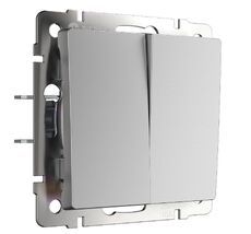 Перекрестный переключатель двухклавишный Werkel a058435_WR