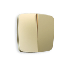 Лицевая панель для 2-клавишных выключателей QUANT Ambrella Volt OMEGA OP6030_AMB