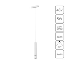 Трековый подвесной светильник Arte Lamp RAPID A2959PL-1WH