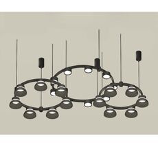 Подвесная люстра Ambrella light Techno Ring с акрилом Traditional DIY XR92092010_AMB