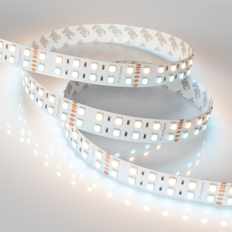 Светодиодная лента Arlight 24V RGBW-Day 32 W/m, IP20, 5m 018144(3)_ARL
