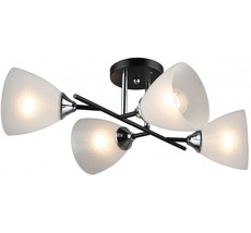 Потолочная люстра на штанге Imex MD.2142-4-S-BK+CH_IM