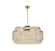 Подвесная люстра Newport TIFFANY 8530/80 C gold polished_NP