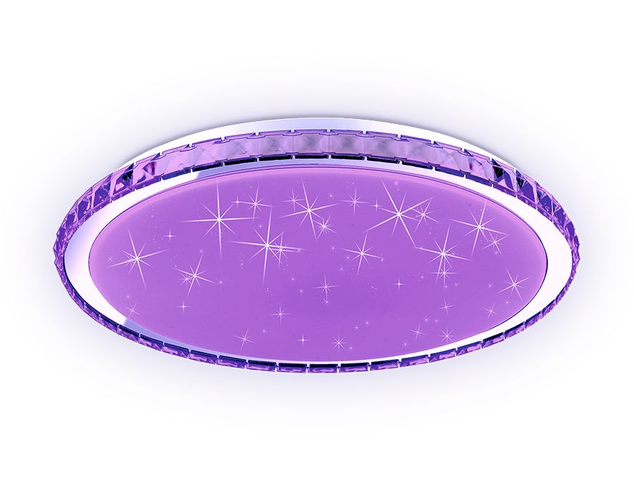 Потолочный светильник Ambrella light Светодиодный c подсветкой RGB ORBITAL FF502_AMB