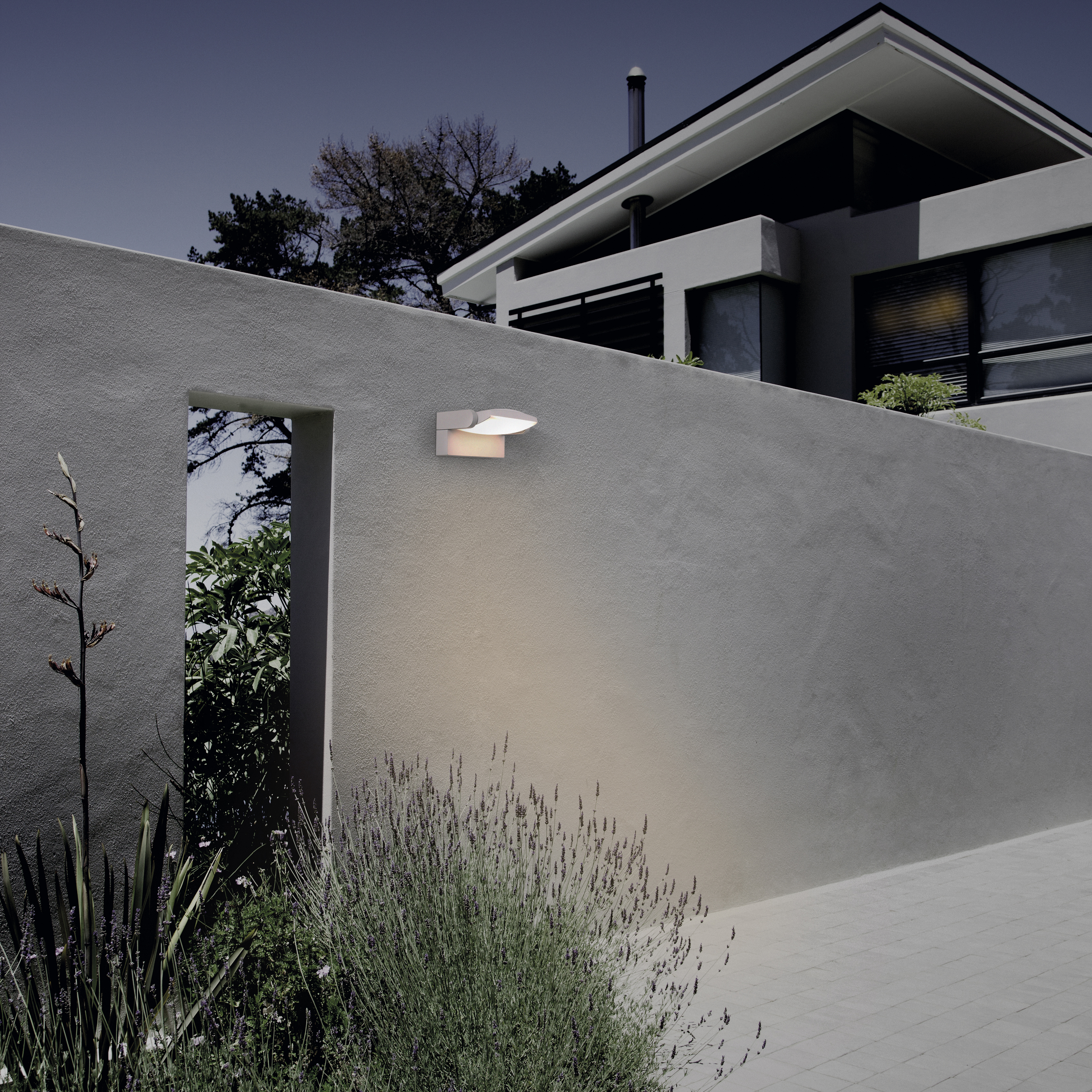 Уличный настенный светильник Mantra HOOD 8895_MN