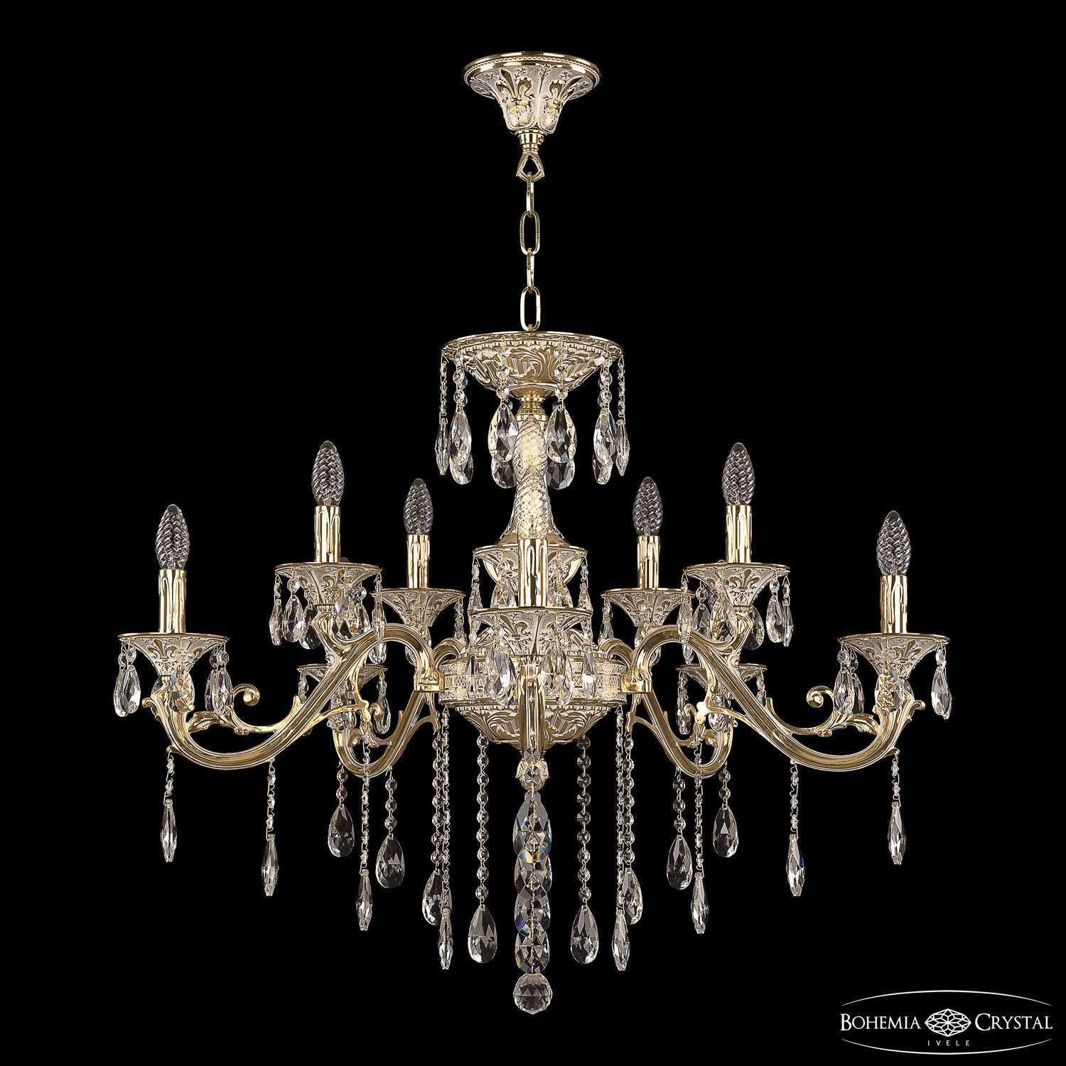 

Хрустальная люстра Bohemia Ivele Crystal 70123/10/320 B GW, 70123/10/320 B GW