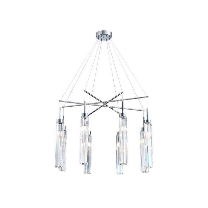 

Подвесная люстра NewPort 4524+4/S chrome, 4524+4/S chrome