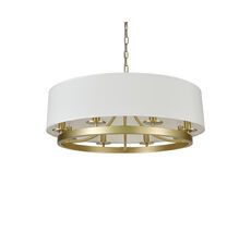 Подвесная люстра Newport SARA 3558/С brass_NP