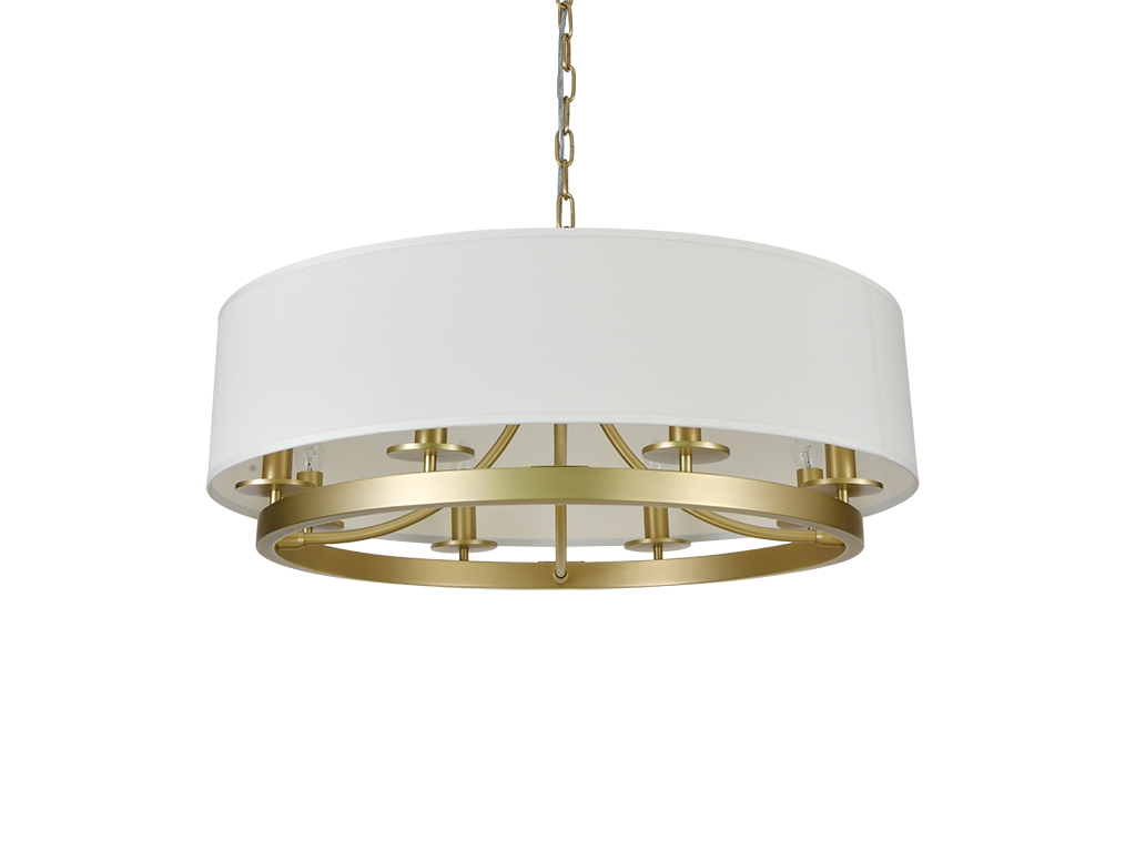Подвесная люстра Newport SARA 3558/С brass_NP