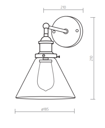 Бра Loft IT Factory filamen LOFT1123W_LF