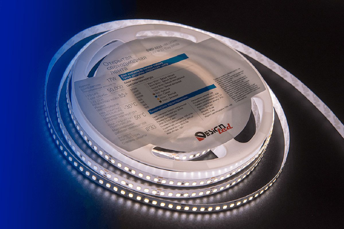 Лента светодиодная 1м. 17W 4000K LUX DSG2168-24-NW-33 00-00001819_SW